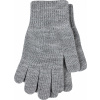 VoXX VIVARO / Dámske jednofarebné pletené rukavice - šedá Univerzálna