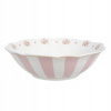 Porcelánová miska ružovo-biela Ruže Clayre & Eef 350ml