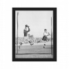 Obraz v ráme 1932 futbal futbal retro plagátu (Obraz v ráme 1932 futbal futbal retro plagátu)