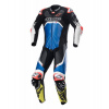 Jednodielna kombinéza GP TECH 4 2022, TECH-AIR kompatibilná, ALPINESTARS (modrá/žltá fluo/červená fluo/čierna/biela) 58