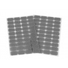 Suchý zips samolepiaci obdĺžniky 15x25 mm Variant: 4 šedá, Balenie: 1 karta