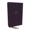 KJV Holy Bible, Center-Column Reference Bible, Leathersoft, Purple, 73,000+ Cross References, Red Letter, Comfort Print: King James Version