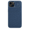 Gembird A-DPM-HDMIF-002-W (Puzdro Nillkin Qin Cloth Pro Case pre iPhone 14 Plus Kryt fotoaparátu Kryt puzdra Flip Case Modrý)