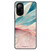 Lesklé pouzdro iSaprio pro Realme C67 - Pink and Blue (Lesklé pouzdro, kryt, obal iSaprio Exclusive na mobil Realme C67 s motivem Pink and Blue - elegantní skleněný vzhled, skvělá ochrana mobilu a lux