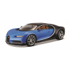 BburagoPlus Bugatti Chiron modrá 1:18