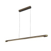 NEDES WRL0621 Závesné drevené LED svietidlo 22W, 4000K, 1700lm, IP20, 120cm, masívne drevo, jaseň