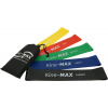 Posilovací guma Kine-MAX Professional Mini Loop Resistance Band KIT - 5 bands ml-set