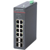 HIKVISION DS-3T1512HP-SI-8P4F 12portový switch