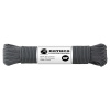 Rothco Šnúra PARACORD polyester 550LB 30m 4mm SIVÁ