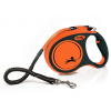 Vodítko FLEXI Xtreme L pásik 5m/65kg oranžová