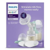 AVENT ODSÁVAČKA MLIEKA manuálna Essential (SCD417/20) (odsávačka s fľašou + vrecká na mlieko 5 ks) 1x1 set Philips Consumer Lifestyle BV