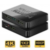 PremiumCord PremiumCord HDMI splitter 1-2 porty, s napájením z USB, 4K, FULL HD, 3D