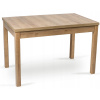 JAKS Rozkladací stôl Skubi 120-160 cm dub Riviera