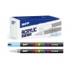 MFP akrylový popisovač 4mm - modrý svetlý 6410829