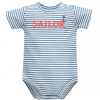 PINOKIO Body Sailor chlapec pásiky veľ. 92