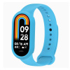 eses Silikónový remienok a rámček pre Xiaomi Smart Band 8 a 9 - Svetlo modrý
