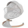 Kidwell Elektrická hojdačka 2v1 LUXI Light melange/wooden