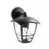 Philips 15381/30/16 Creek svietidlo vonkajšie E27 1x60W, bez zdroja IP44, čierna