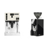 Rancilio Silvia PRO X, white + Eureka Mignon Classico, CR black