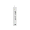 Predlžovací prívod Smart GETI GSS04, 4 zásuvky, 4x USB, Tuya