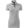 Malfini premium Collar up Dámska polokošeľa 257 silver gray M