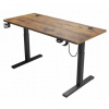 Moderný nastaviteľný stôl 120cm, industriálny vzhľad, led BR04-120 loft