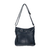 BLAIR dámska crossbody koženková kabelka Tmavomodrá