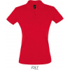 SOL´S PERFECT / Dámska dlhšia polokošeľa - red XXXL