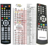 opensat xt9500hd - náhradný diaľkový ovládač kompatibilný