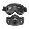 Okuliare s maskou URNA (tmavé plexi), NOX