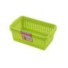 heidrun Plastový košík 25x14,5x10,5cm 4ks mix farieb