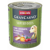 Animonda GRANCARNO Superfoods jehněčí,amarant,brusinky,los.olej 800 g pro psy