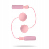 Plastové švihadlo BeastPink 280 cm ružové