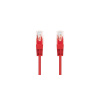 Kabel C-TECH patchcord Cat5e, UTP, červený, 2m (CB-PP5-2R)