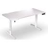 Endorfy herní stůl Atlas L electric OWH / 150cm x 78cm / nosnost 80 kg / elektricky výškově stavitelný (73-120cm) / bílý EY8E002