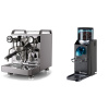 Rocket Espresso Mozzafiato FAST V + Rancilio Rocky Doserless, black