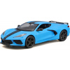 Maisto Chevrolet Corvette C8 Stingray Coupe Z51 2020 Modrá 1:24