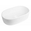 Oltens Lom umývadlo 55x34 cm oválny pultové umývadlo biela 40311000