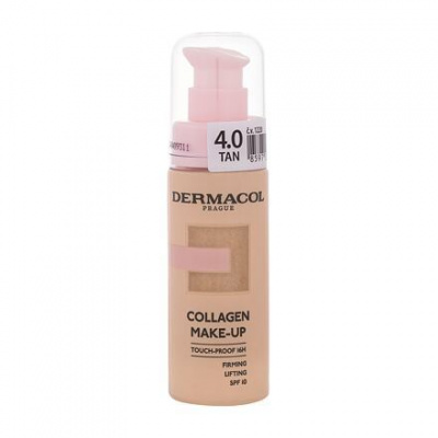Dermacol Collagen Make-up SPF10 rozjasňující a hydratační make-up 20 ml odstín Tan 4.0
