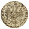 Stříbrná mince 1 zlatník František Josef I. Rakouská ražba 1880