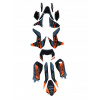 KTM EXC EXCf EXC-F 14-16 dýha čierna z Talianska CUBAMOTO