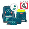 Školský ruksak pre prváčikov - 5dielny set, Step by Step GRADE Chameleon, AGR