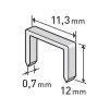EXTOL PREMIUM 8852504 spony, balení 1000ks, 12mm, 11,3x0,52x0,70mm
