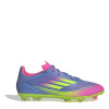 adidas Messi F50 League Adults Firm Ground Football Boots Blue/Lemon 10 (44.7)