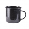 MIL-TEC hrnček WESTERN smaltovaný 680 ml ČIERNY