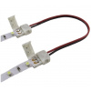 Obojstranná upínacia spojka pre LED pásky 10 mm