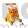 Drevené multifunkčné chodítko Mačka Multi-activities Cat Baby Walker Janod výškovo nastaviteľná rúčka od 12 mes J08005