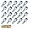 Skrutka Carbonado M12x1.50 kužeľový kľúč torx 26 mm 20 ks
