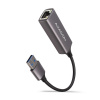 Sieťová karta AXAGON ADE-TR, USB-A>GLAN, Metal Gray (ADE-TR)