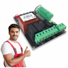 Univerzálna OVLÁDACIA CENTRÁLA pre posuvné brány 230V 750W s ovládačom SAFE